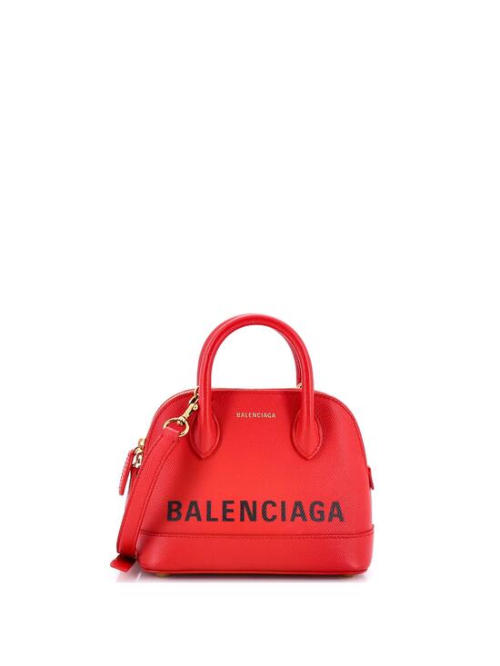 Balenciaga Handbags - Balenciaga Logo Ville Bag Leather Xxs #254883B97B